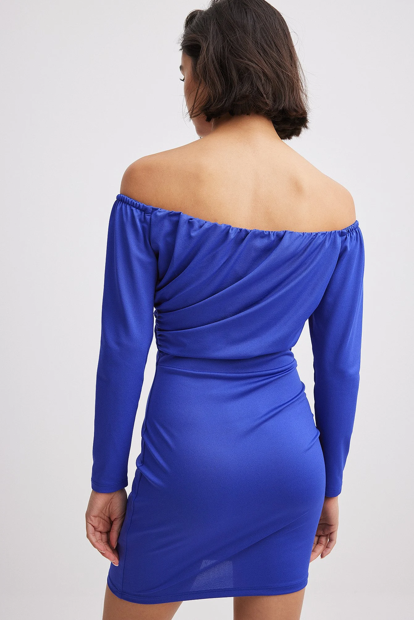 Drapiertes Minikleid
