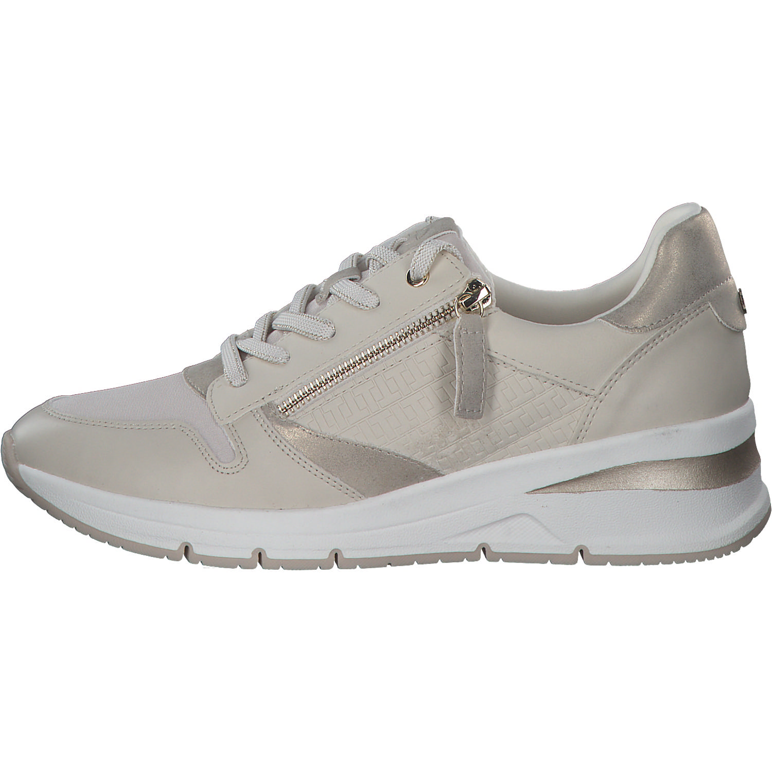 Tamaris 23702, Sneakers Low, Damen, IVORY COMB