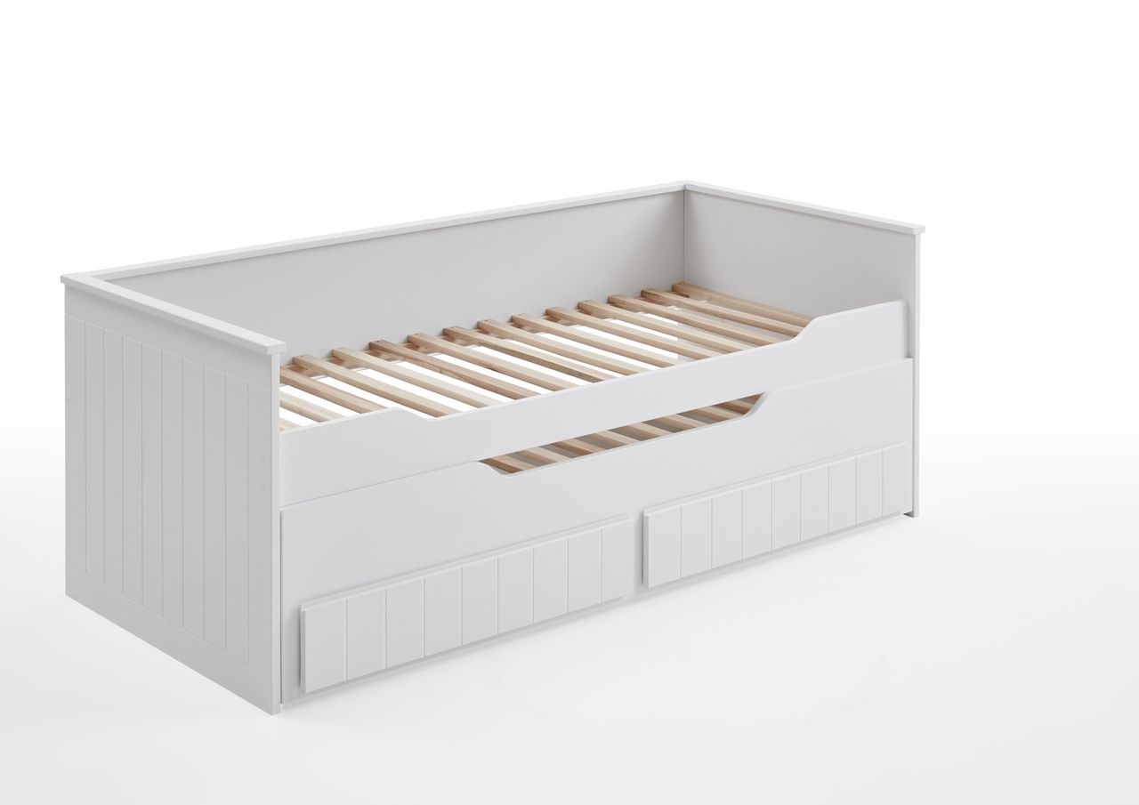 Relita Funktionsbett RONNY 2 Liegeflächen und 2 Schubladen