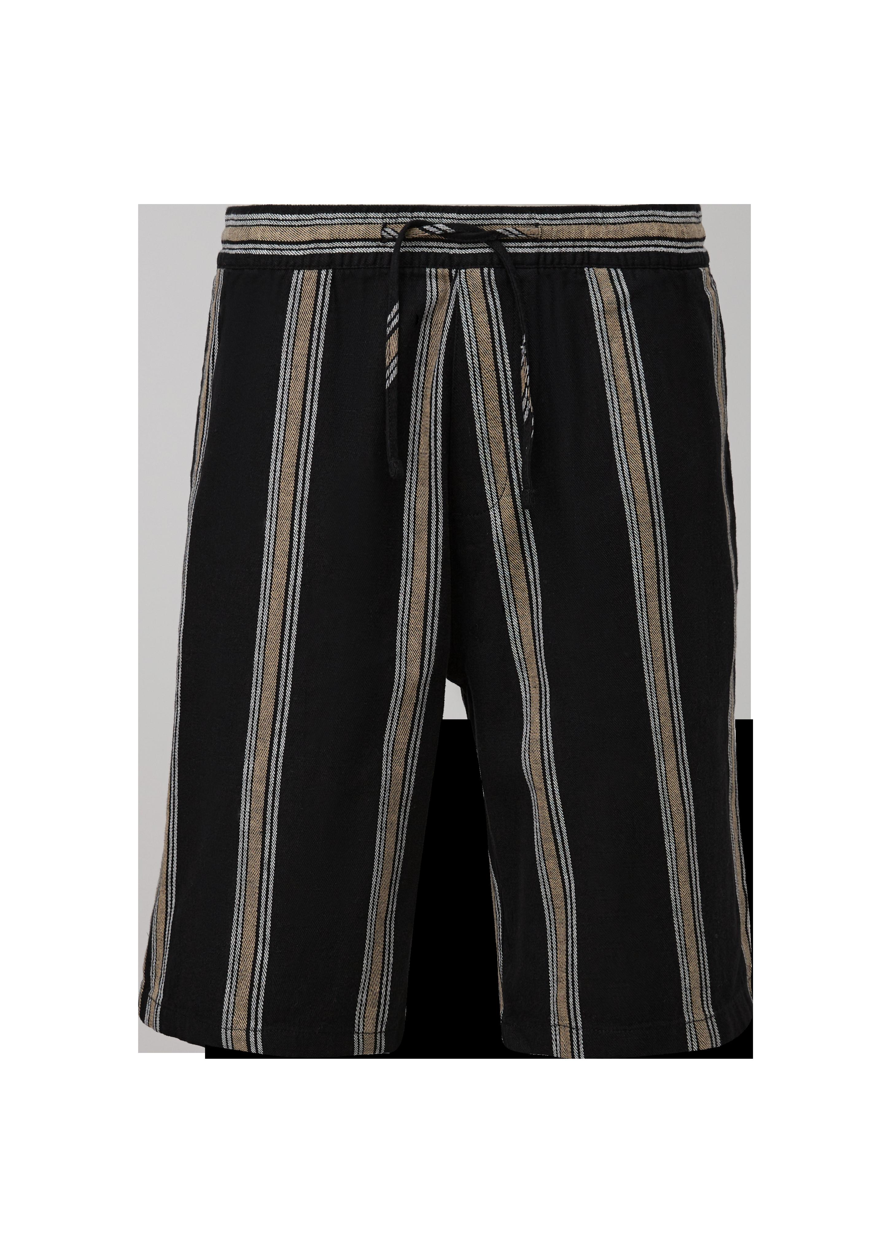 Relaxed: Bermuda mit Streifen  2132058-99G7
