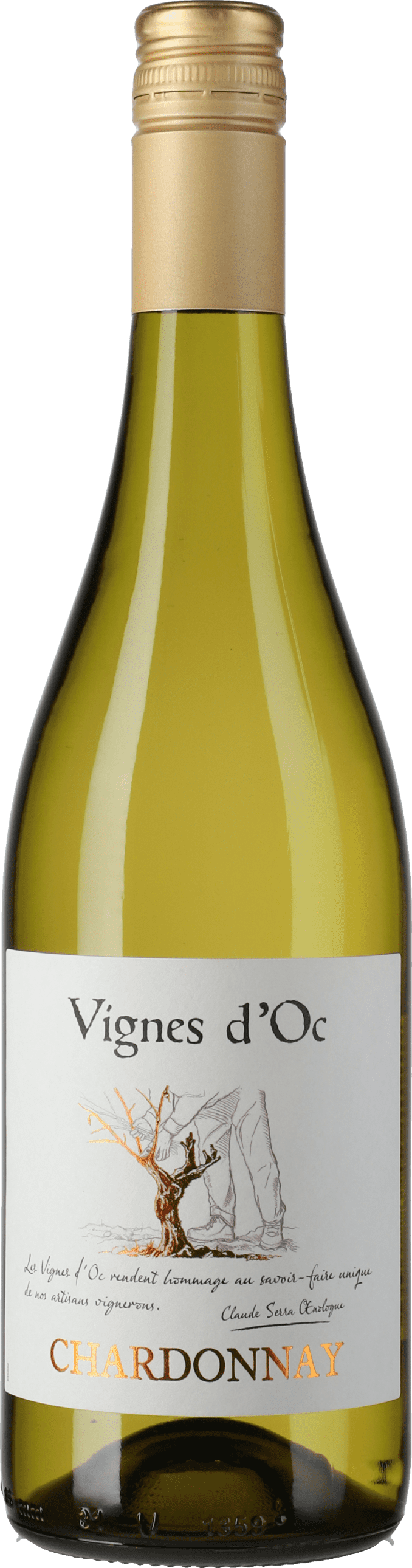 Vignes d'Oc: Vignes d'Oc Chardonnay 2022