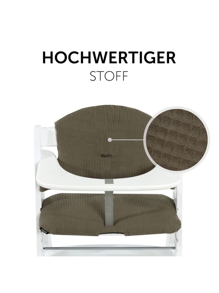 Hauck Sitzkissen / Hochstuhlauflage für Alpha Hochstuhl - in gruen,grau günstig kaufen onesize