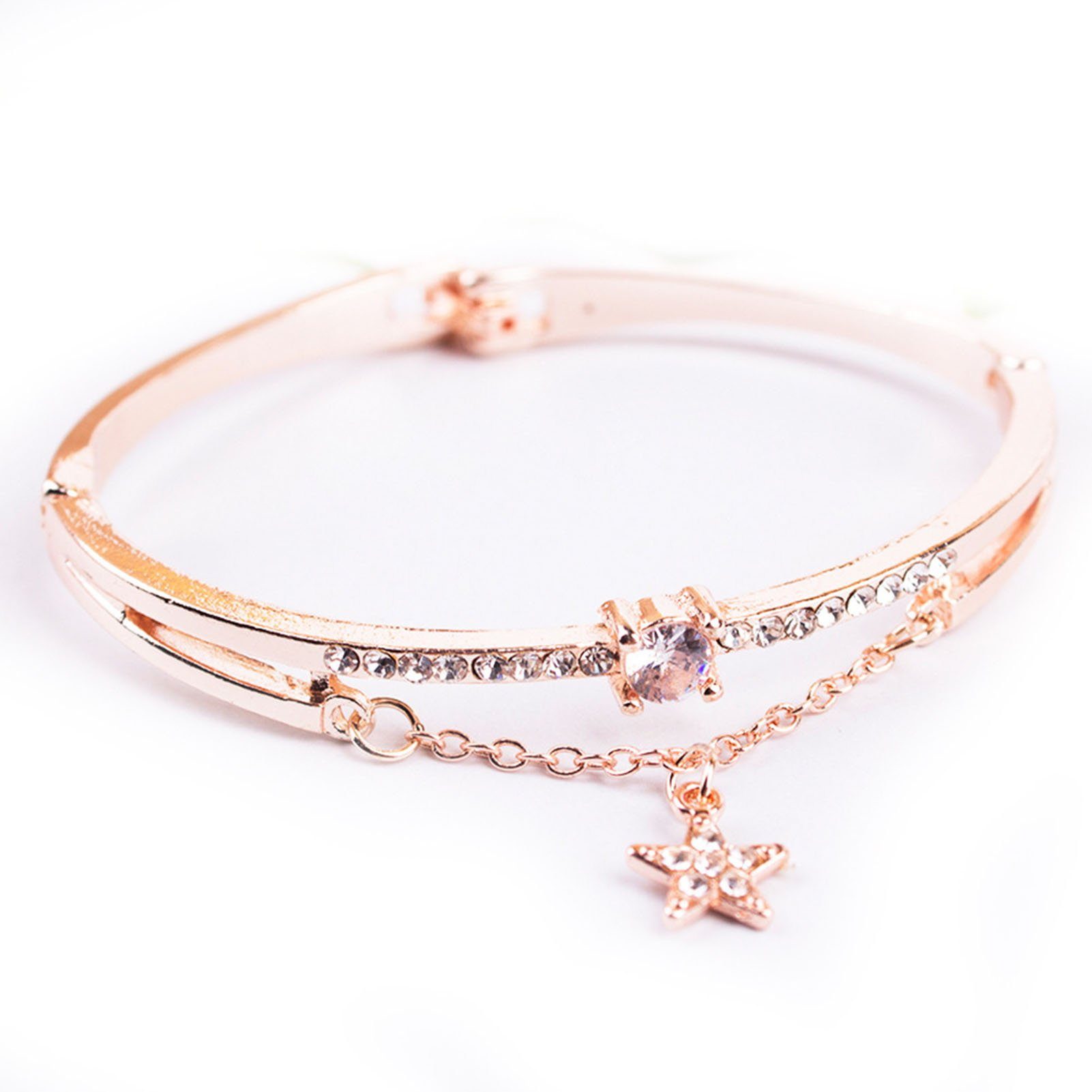 farfi Quarzuhr Starry Sky Damen Armbanduhr Set-Quarzuhr,Armbanduhr mit Armband Kasten, (1 x Uhr 1 x Armband 1 x Aufbewahrungsbox)