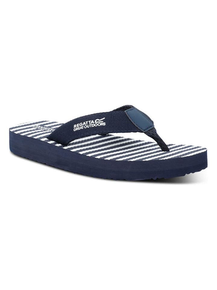 Regatta Zehentrenner ''Catarina'' in Dunkelblau/ Weiß günstig kaufen