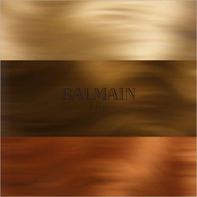 Balmain Clip Tape Extensions 40cm Autumn Gold
