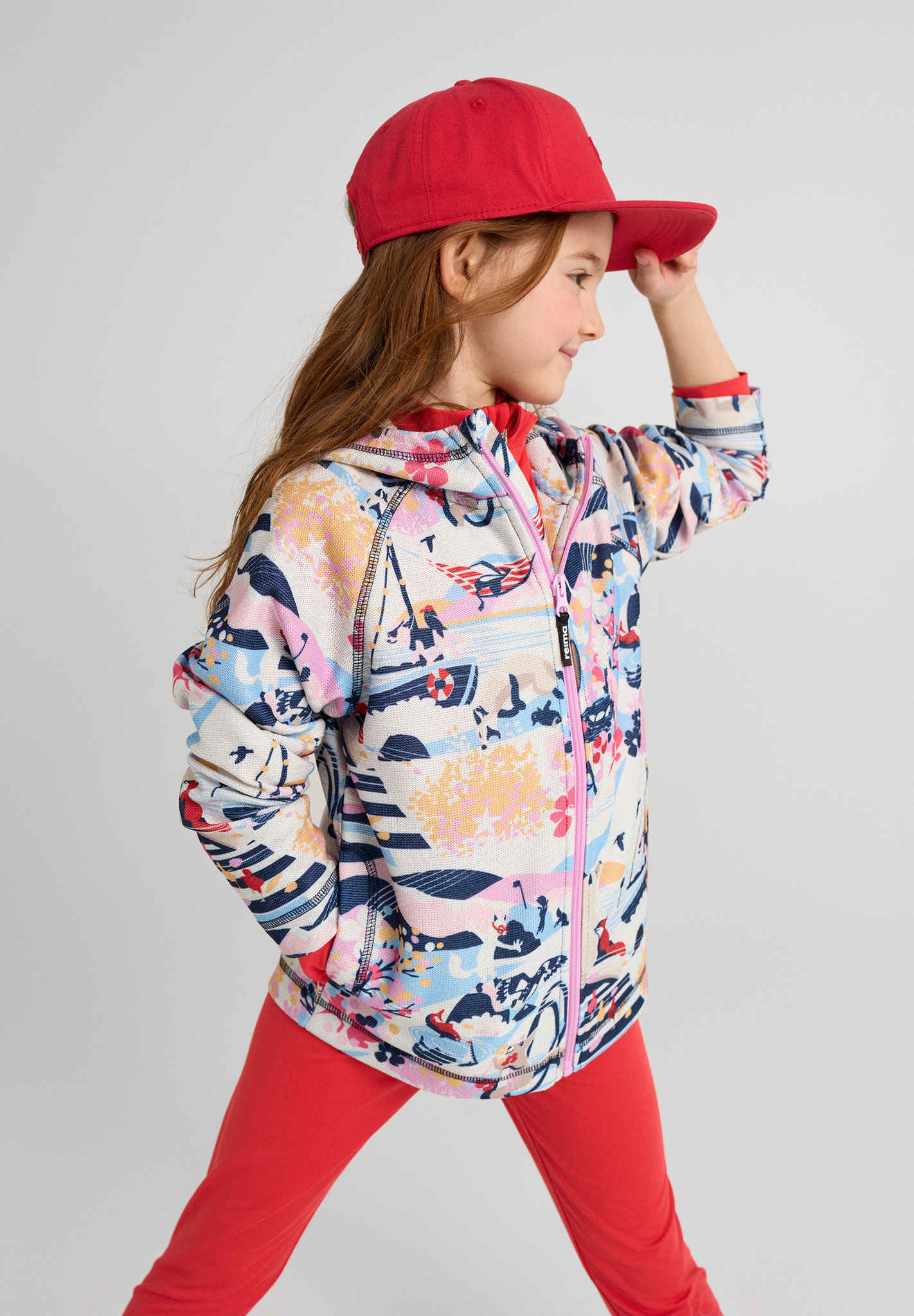 Kinder Strickfleecejacke Haave