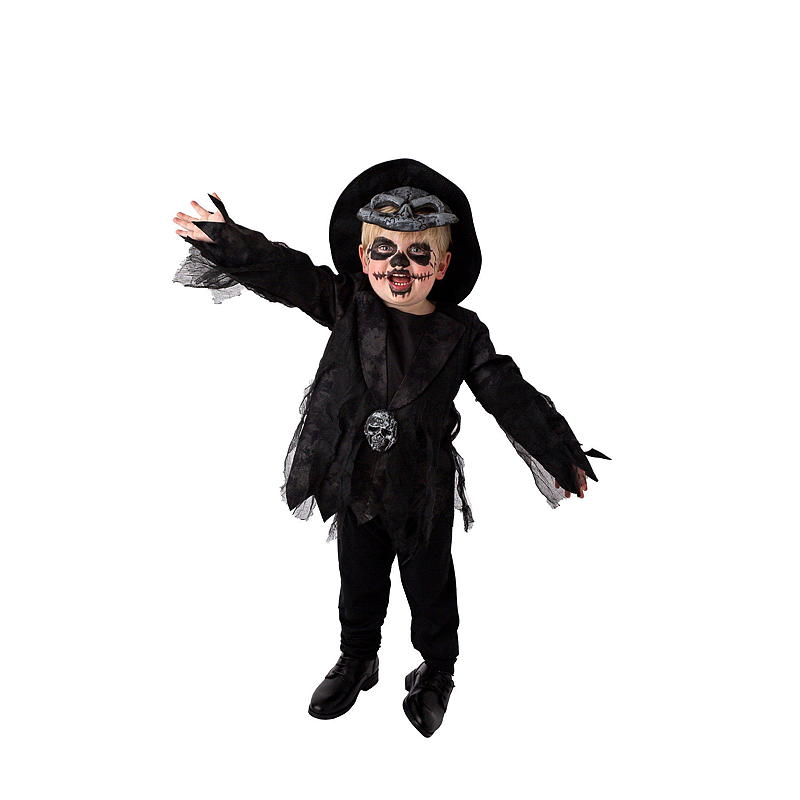 Aå Halloweendrakt 4-6 år, gravvokter
