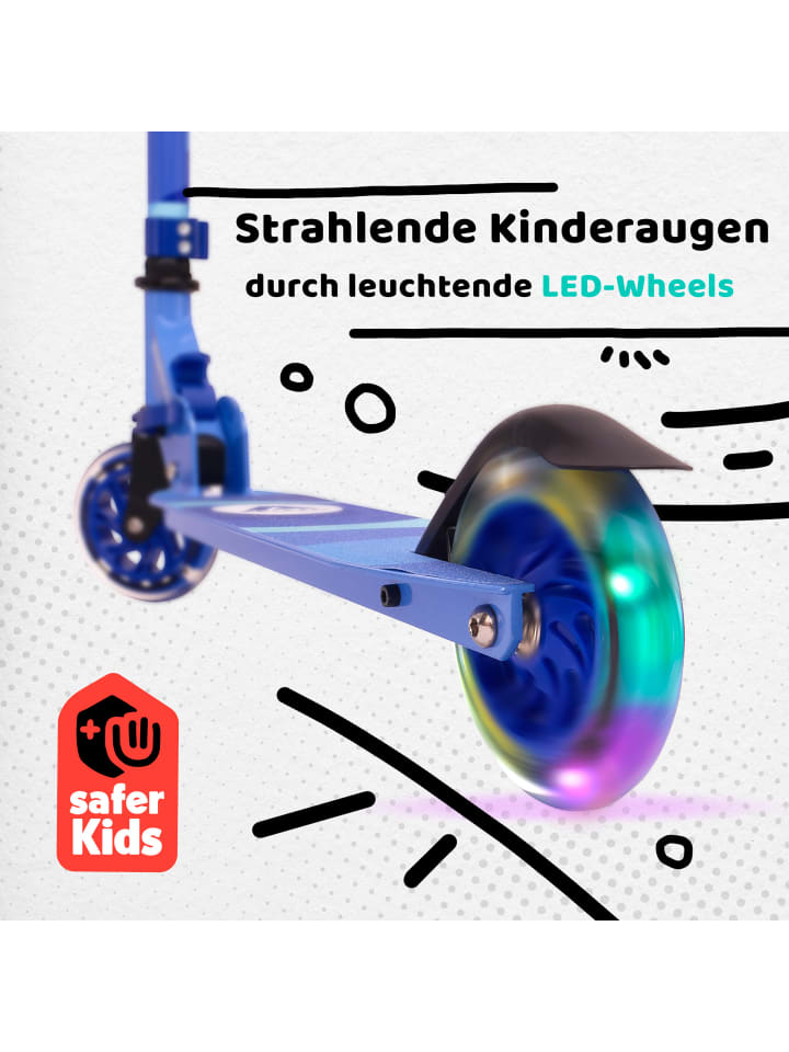 Apollo LED City Scooter für Kinder 