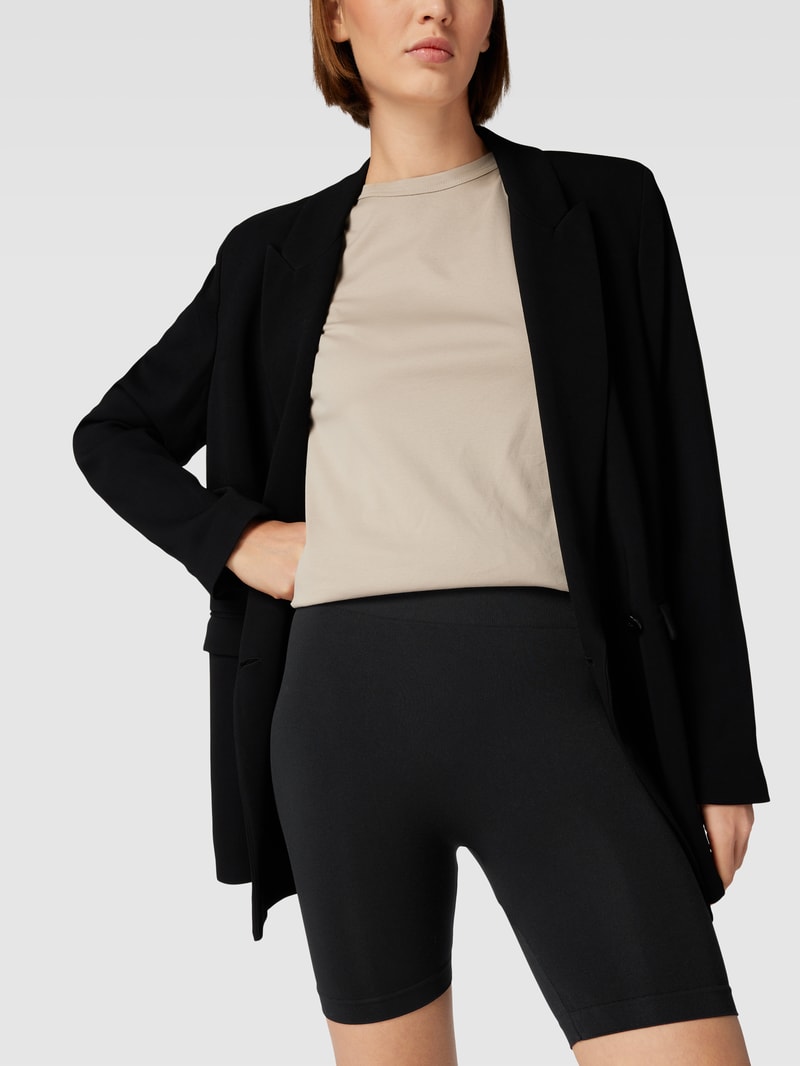 Shorts mit elastischem Bund Modell 'BRIX' in schwarz