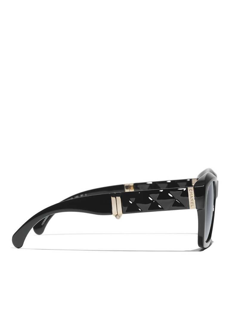Ochelari de soare rotunzi Chanel