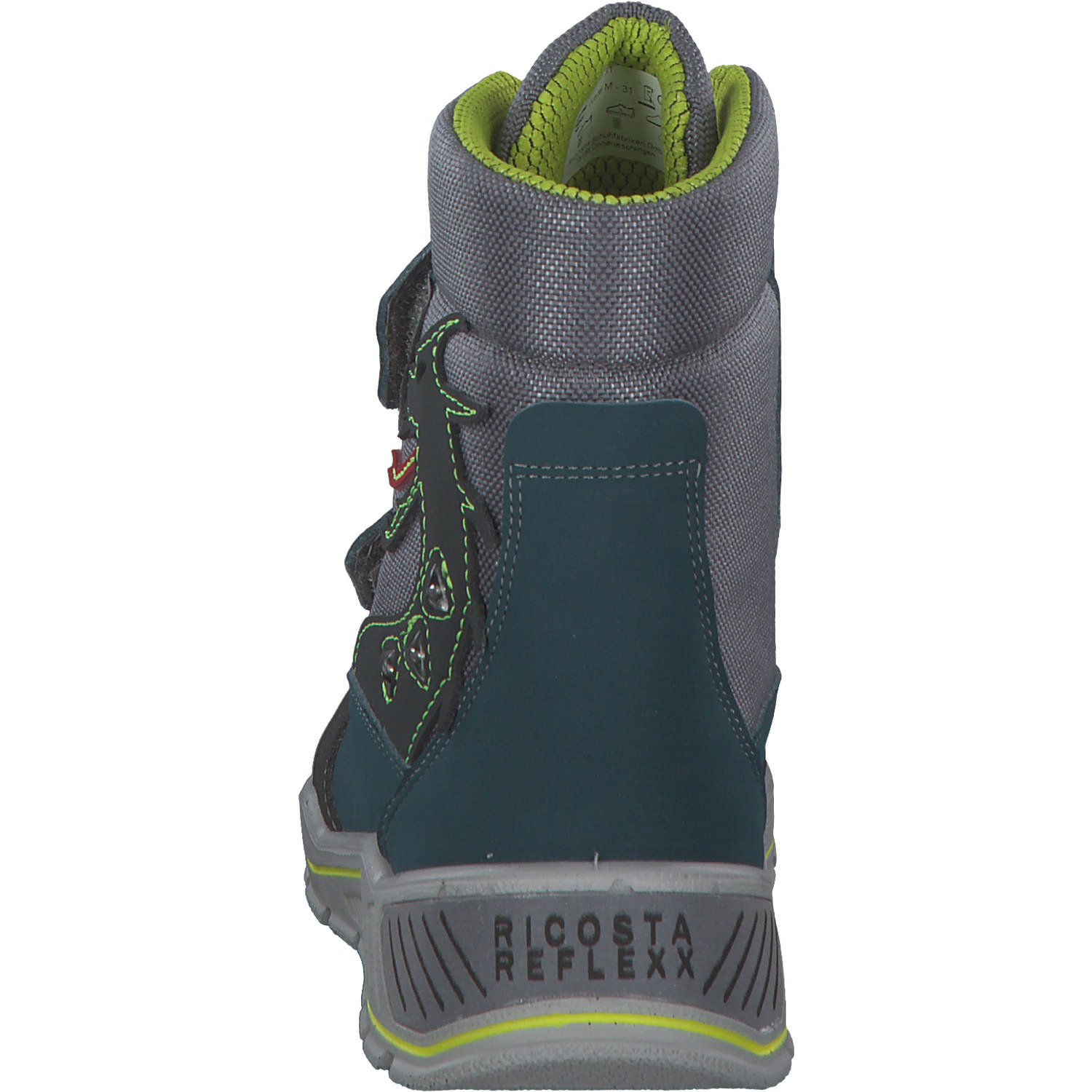 Ricosta Grisu 5300302, Winterstiefel, Kinder, grau blau