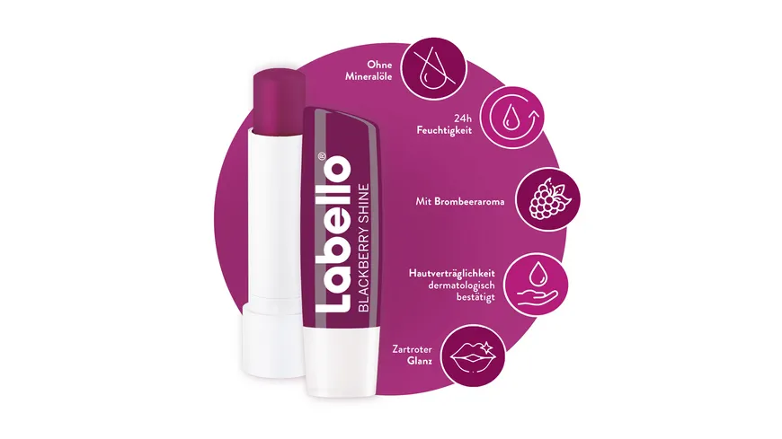 Labello Lippenpflege Blackberry Shine 4.8 g