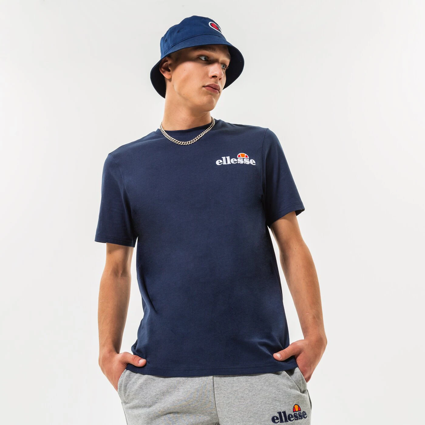 ELLESSE T-SHIRT VOODOO NAVY Dunkelblau