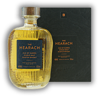 The Hearach Single Malt Scotch Whisky The Hearach Single Malt Scotch Whisky Der erste Single Malt der Isle of Harris Distillery. - Ein schwerer Inselmalt. 0,7	 Liter - Vol 46%