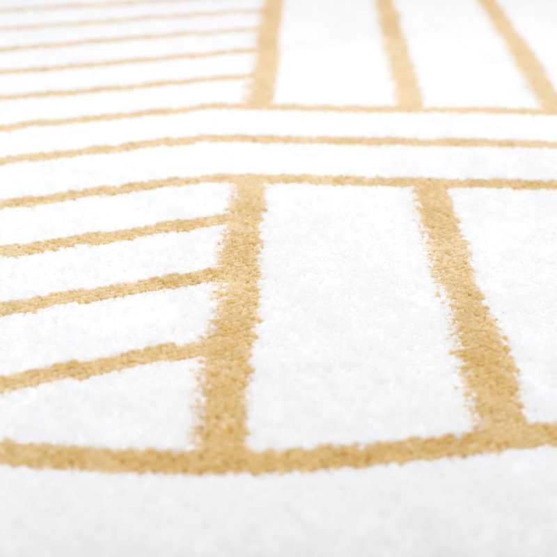 Tapis rond géométrique LUISA