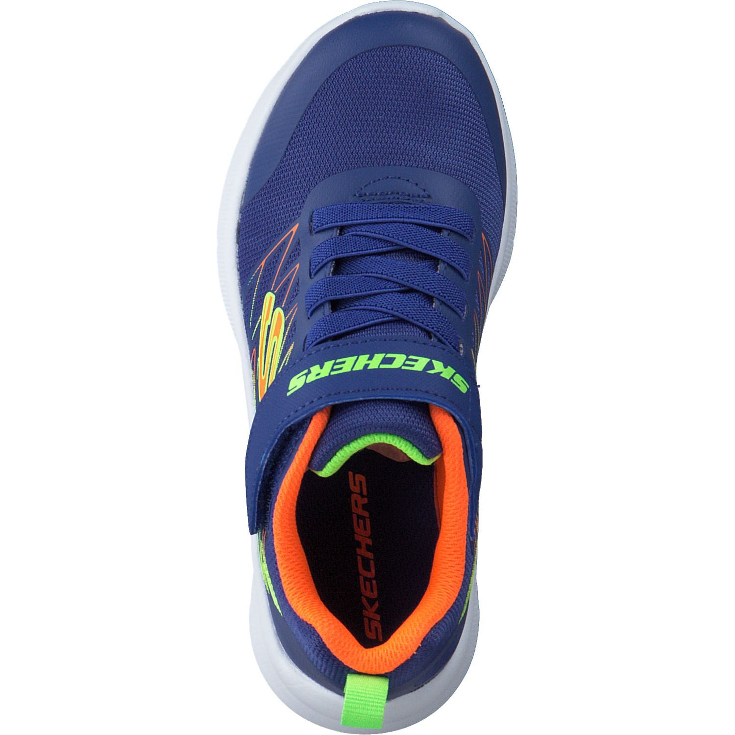Skechers 403770L, Sneakers Low, Kinder, BLOR blau/orange