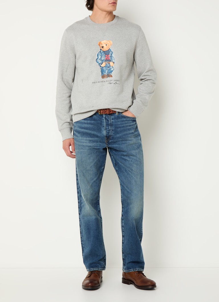 Τζιν Ralph Lauren Heritage Straight Leg Mid Wash