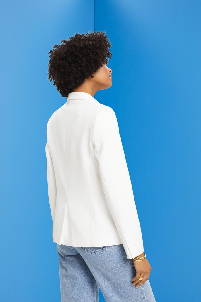 Einreihiger Twill-Blazer