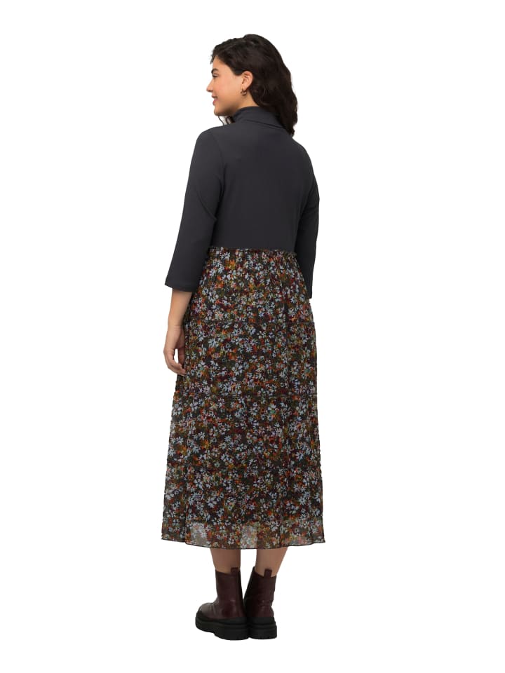 Ulla Popken Jerseykleid in asphalt günstig kaufen