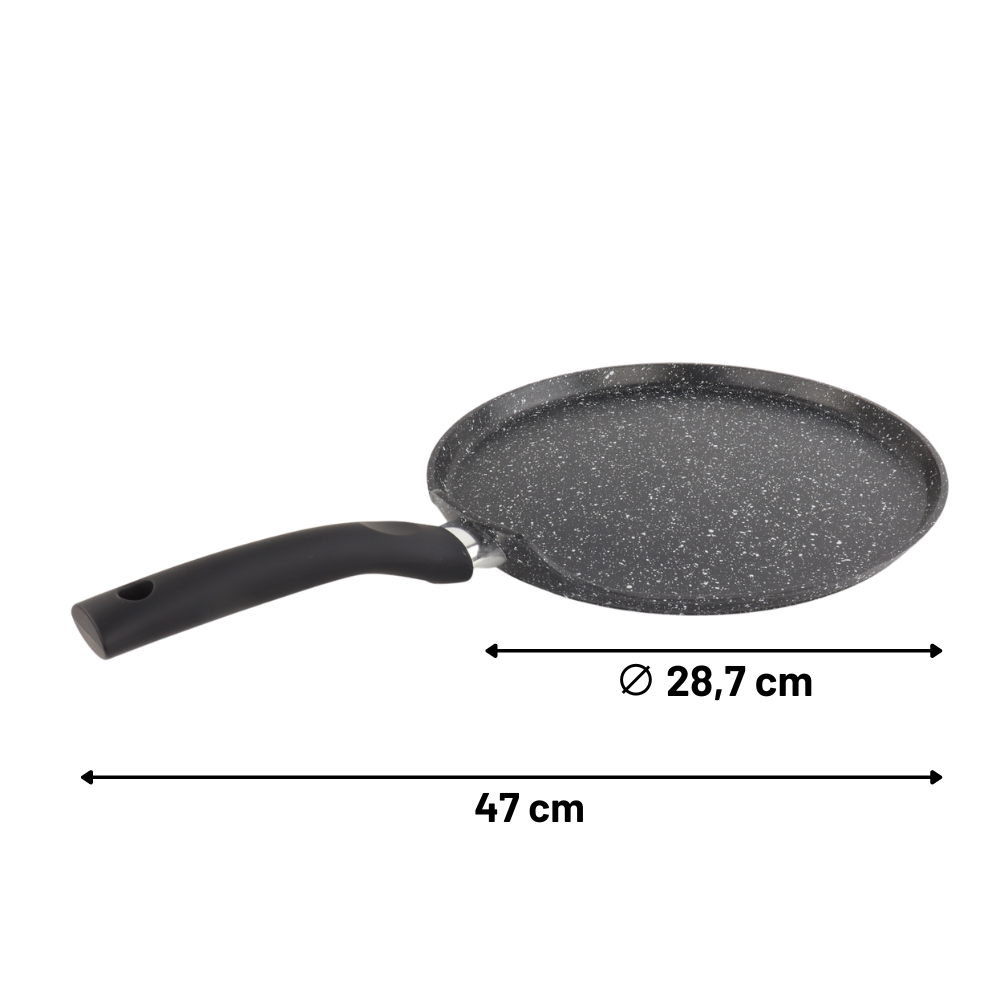 Orange85 28,5 cm Aluminium Crepe-Pfanne