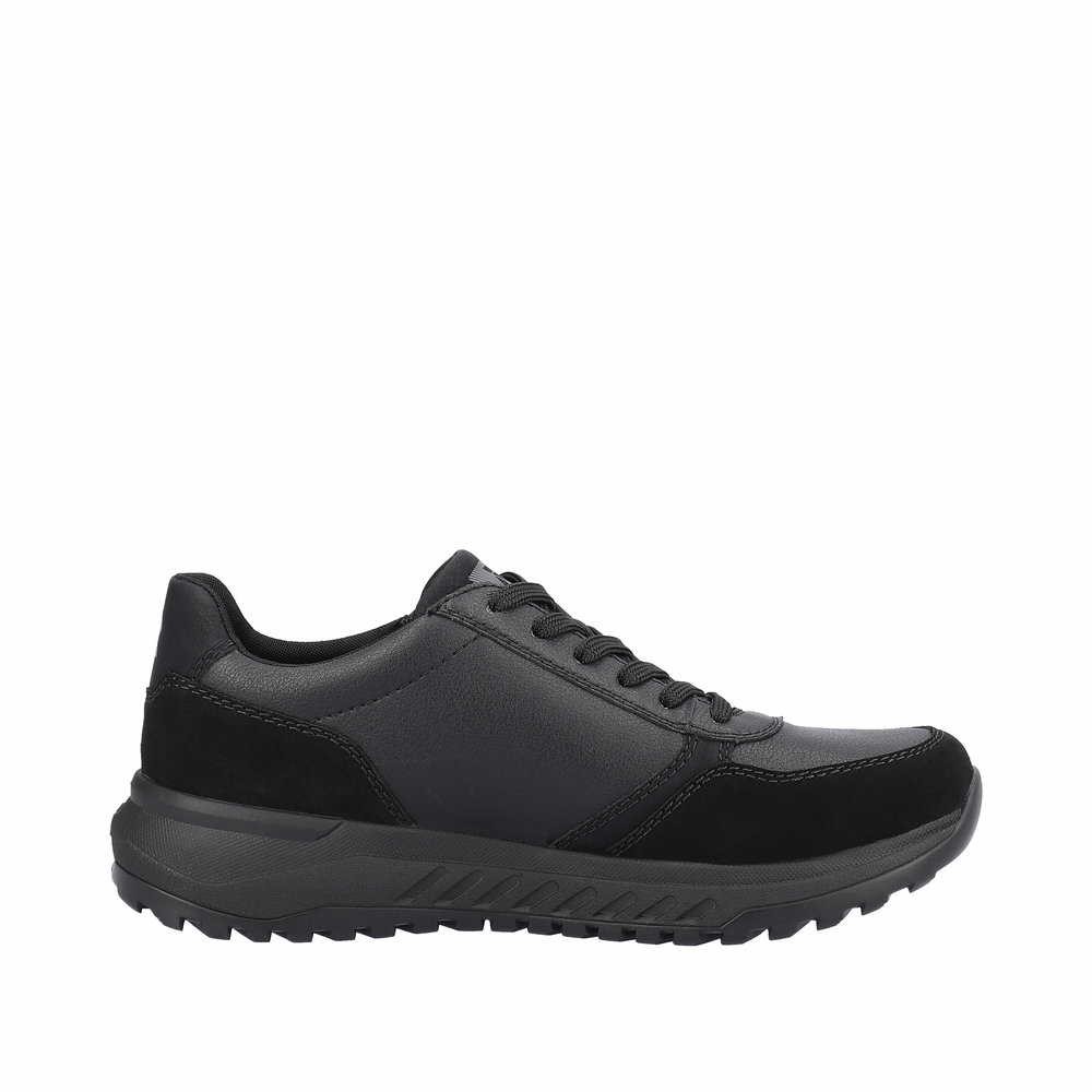 RIEKER Freizeit Schnürer schwarz U0101 00 Herren Sneaker Schwarz