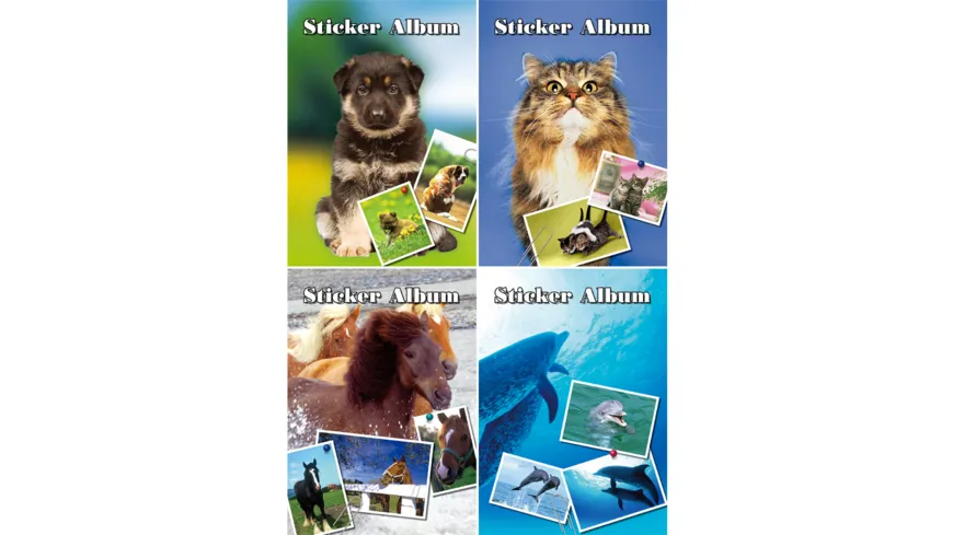 PAP-ART Stickeralbum A4 sortiert