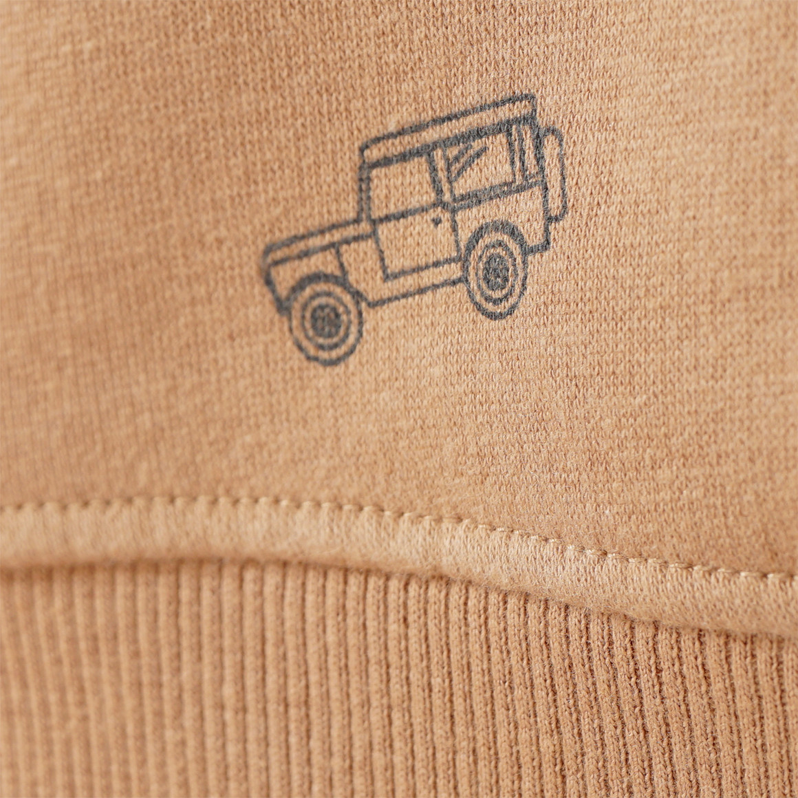 Jungen Hoodie mit Geländewagen-Allover