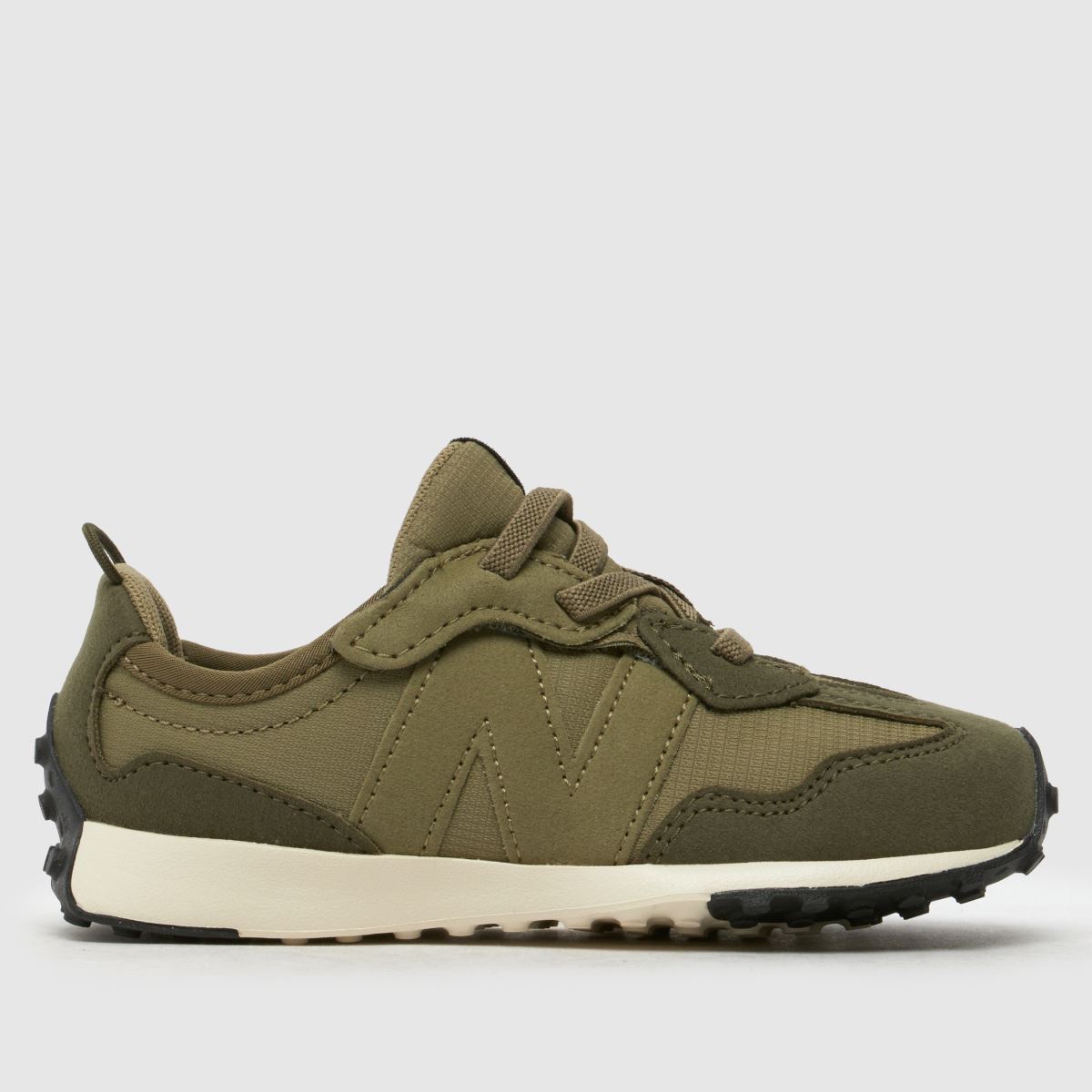 New Balance khaki 327 kisgyermek edzőcipő