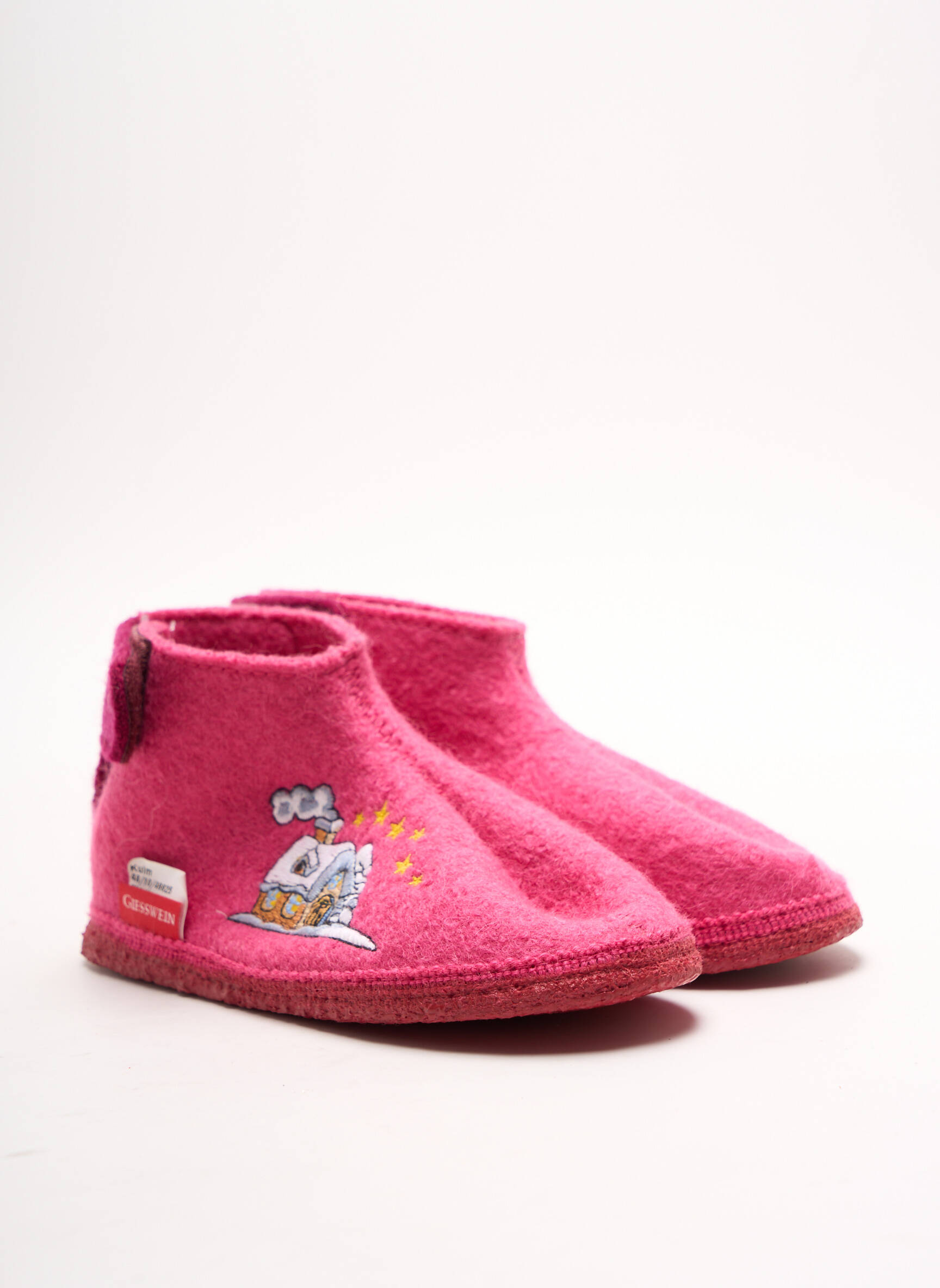 Giesswein Chaussons Fille couleur rose