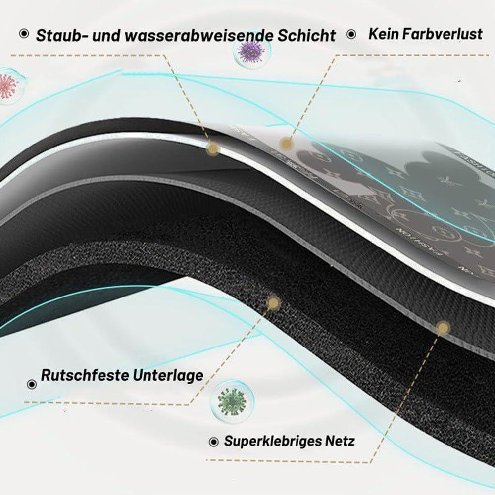 COUNJOYING Wäschespinne-Schutzhülle Waschmaschinenabdeckung [60x60cm] Weiche und Zuschneidbare Universal