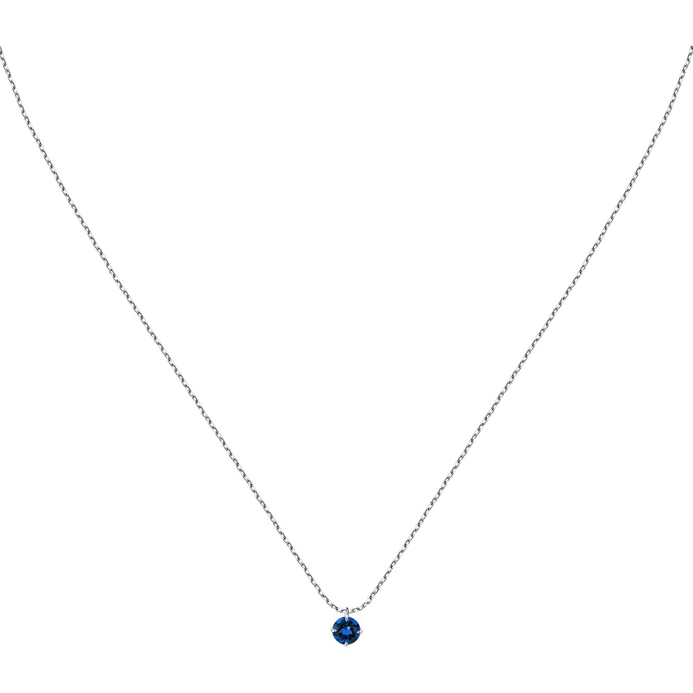 Live Diamond Chaînette 375 Or blanc recyclé collier