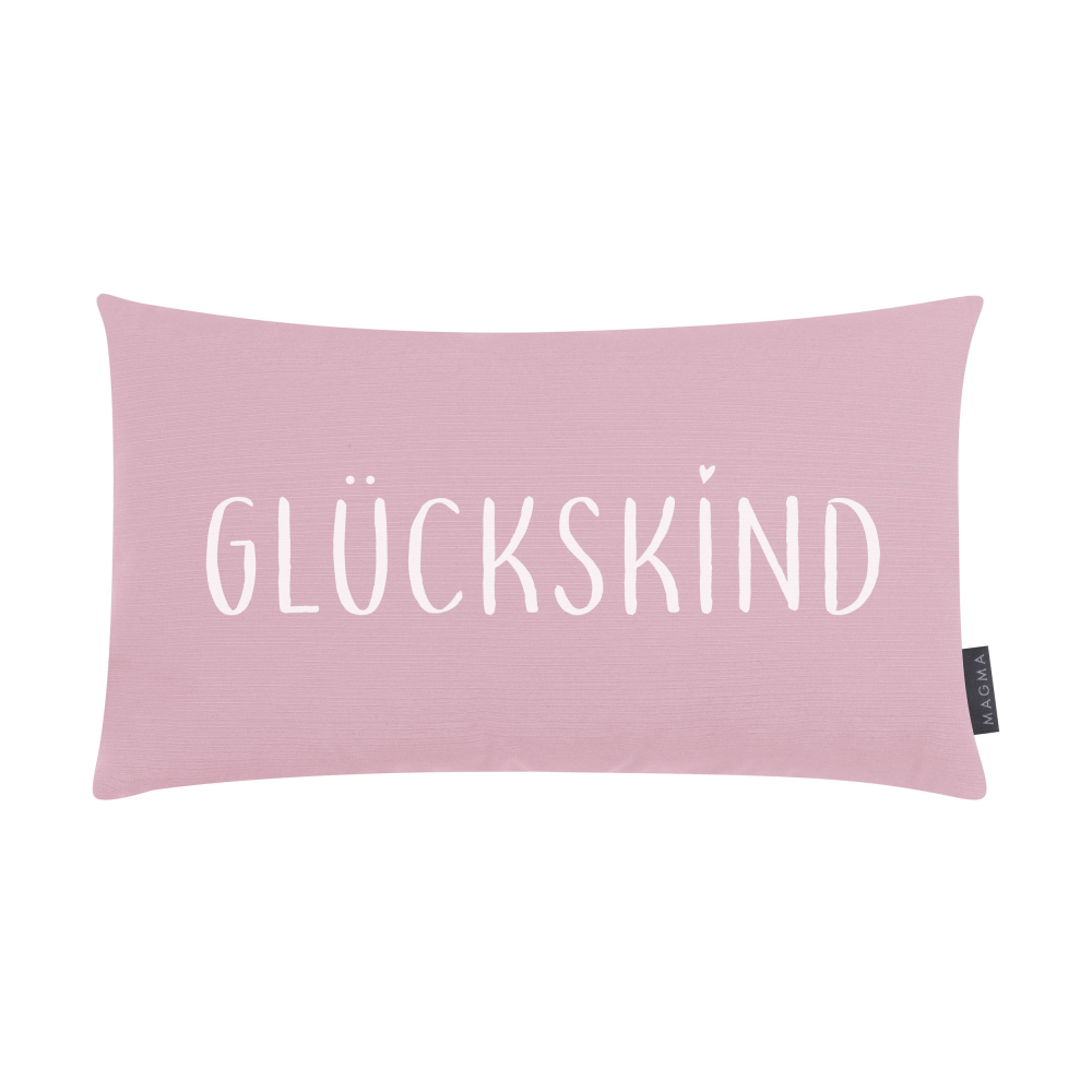 Kissen Glückskind Fino altrose