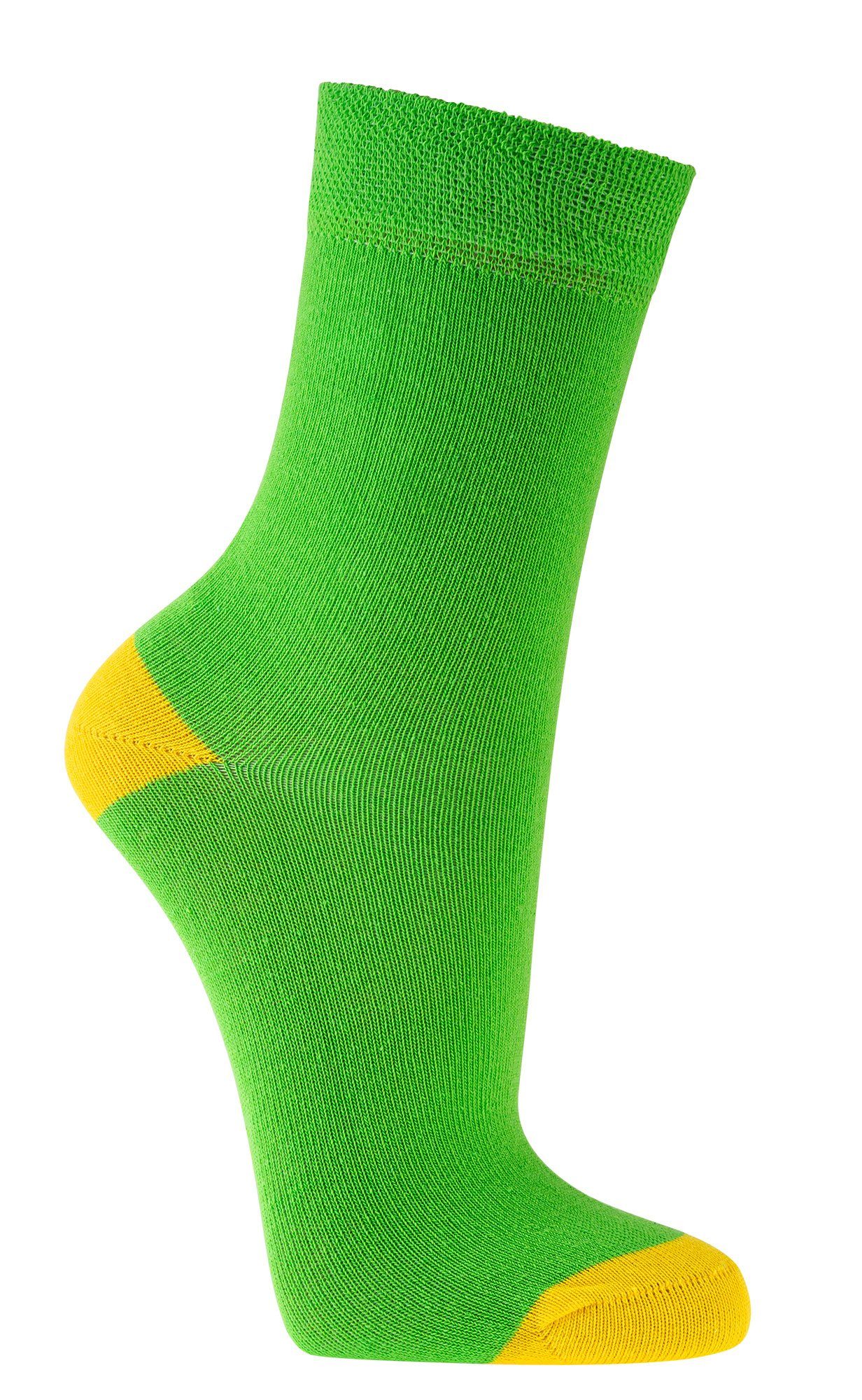 FussFreunde Socken 6 Paar Kinder Socken für Mädchen & Jungen, GUTE LAUNE FARBEN