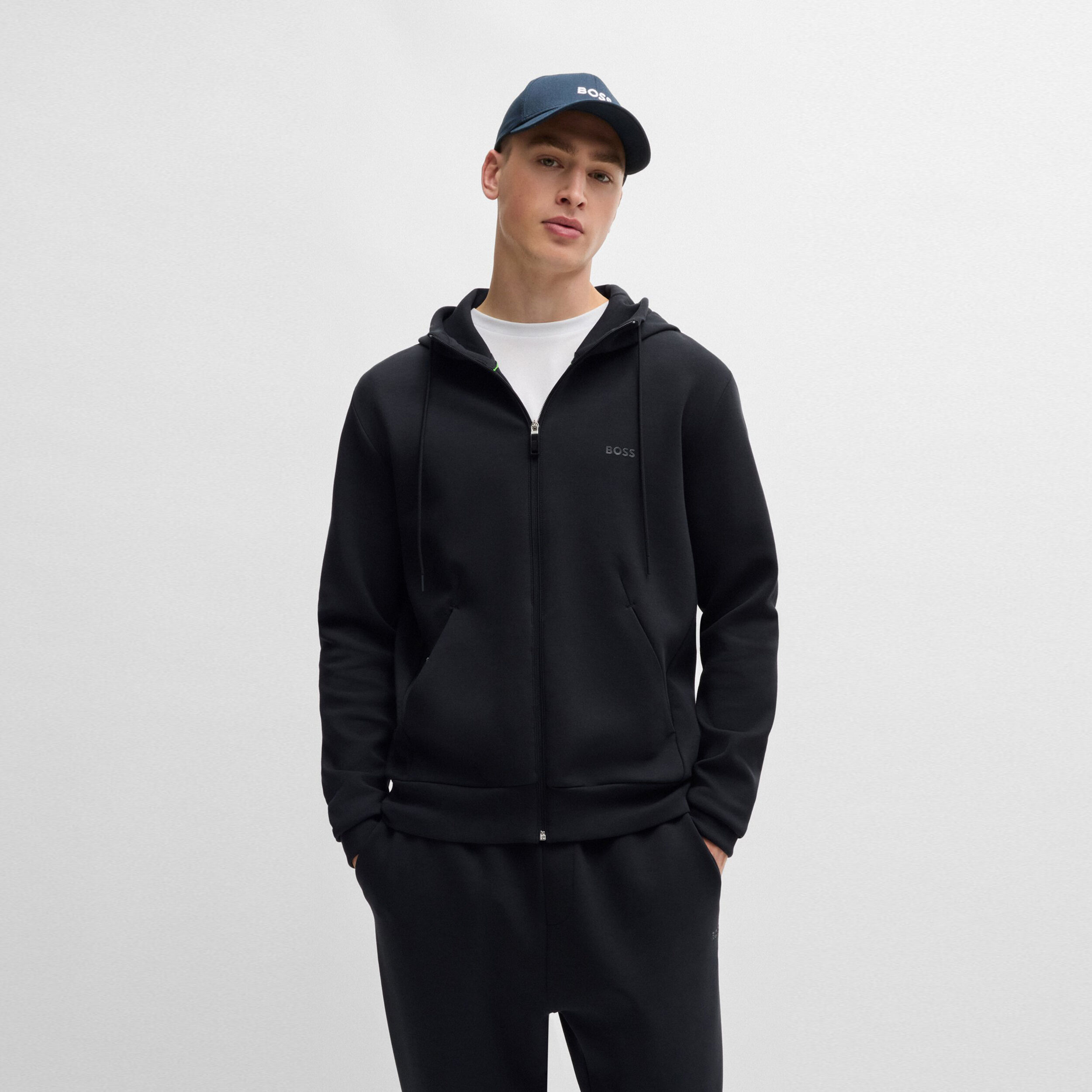 Shaggy Sweatjacke Herren - Dunkelblau
