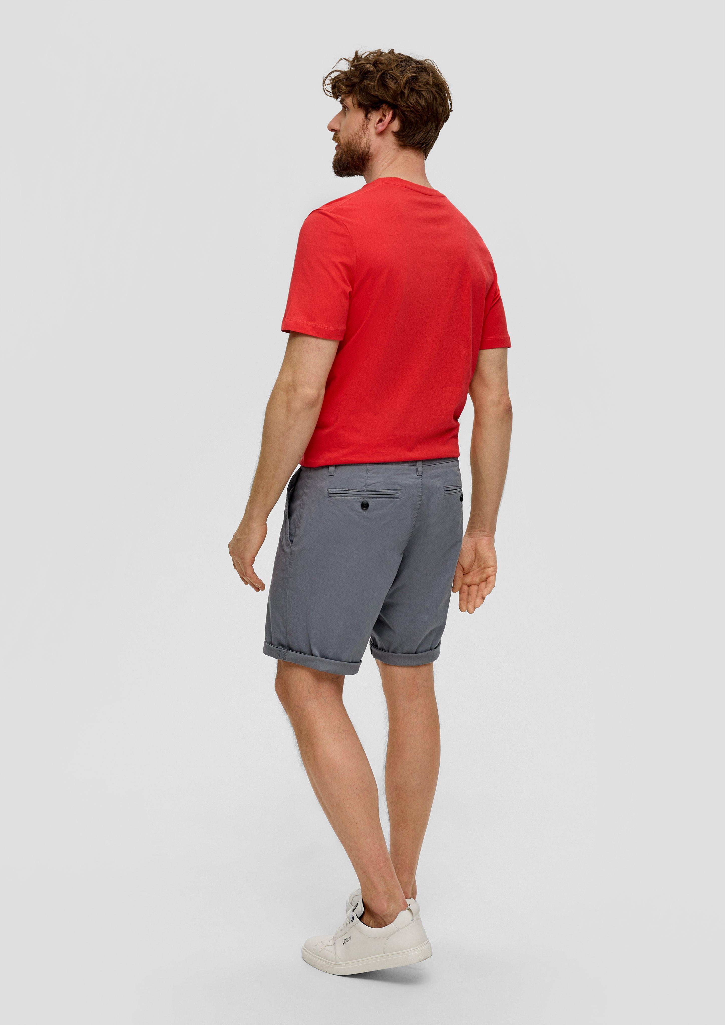 Slim Fit: Bermuda aus Baumwollstretch  2143799-9500