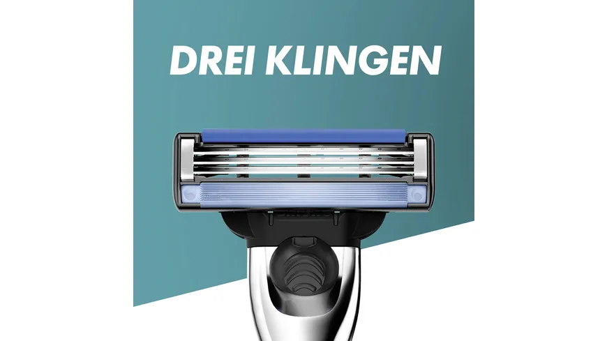 Gillette MACH3 Klingen Turbo 3D 5 Stück