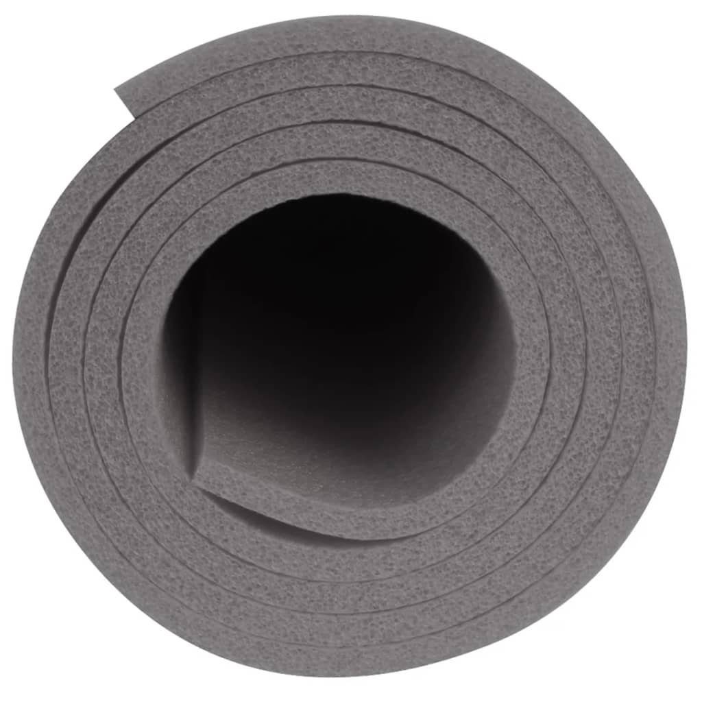 Avento Yogamatte Fitnessmatte Yogamatte 160x60 cm Grau PE 41VG-GRI-Uni