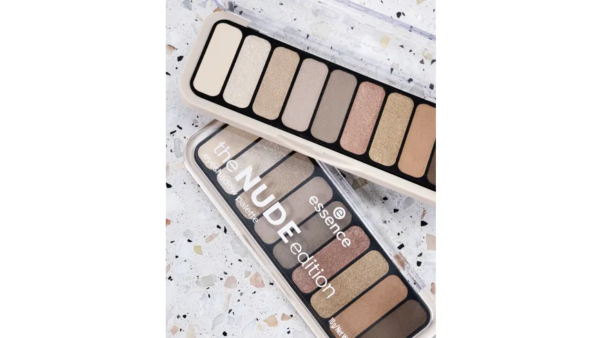 essence the NUDE edition eyeshadow palette Pretty In Nude