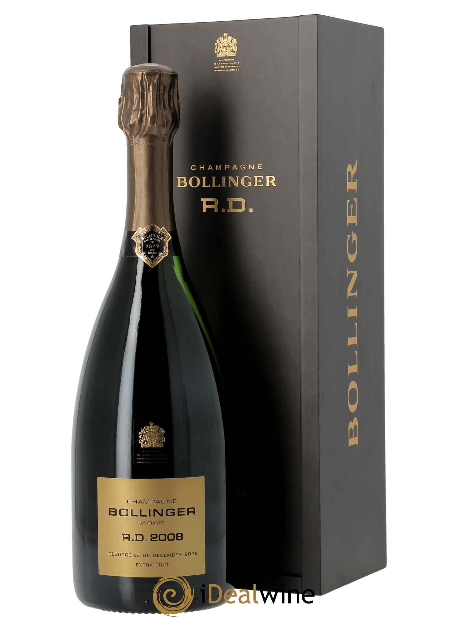 R.D. Extra Brut Bollinger  2008 - Lot de 1 Bouteille