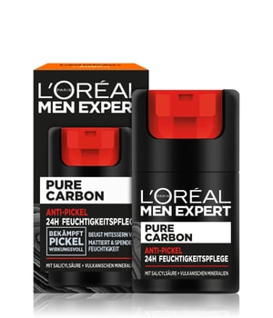 L'Oréal Men Expert Pure Carbon Anti-Pickel 24H Feuchtigkeitspflege Gesichtscreme-50 ml