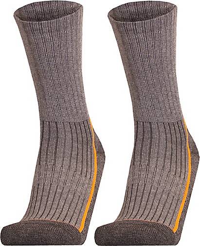 UphillSport Wander-Socken 'SAANA' 2er Pack mit speziell geformter Ferse