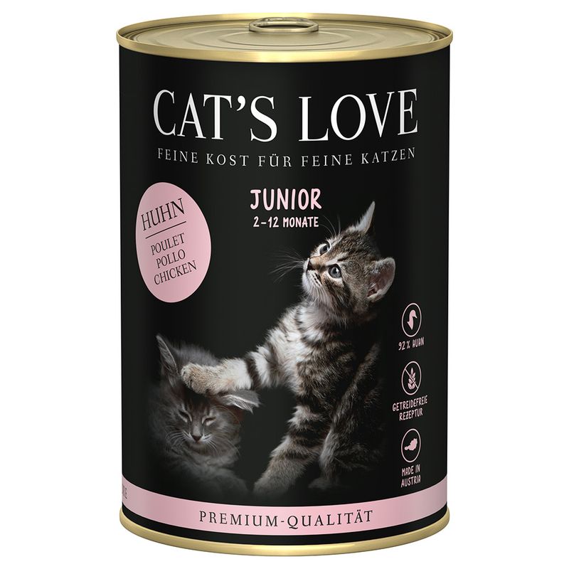 Sparpaket Cat's Love 24 x 400 g zu TOP-Preisen