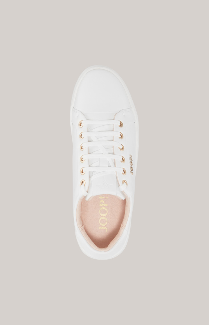 Leder-Sneaker Tinta New Daphne in Weiß