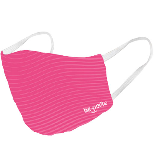 BEPOLITE Maske antibakteriell waschbar berry  1 St