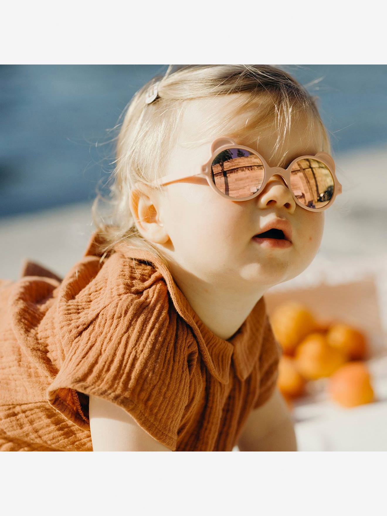 Lunettes Ourson 2-4 ans Ki ET LA rose clair uni