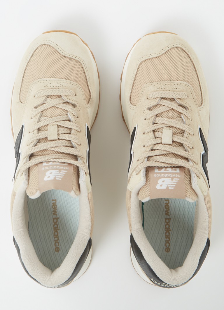Teniși New Balance 574 cu detalii din plasă