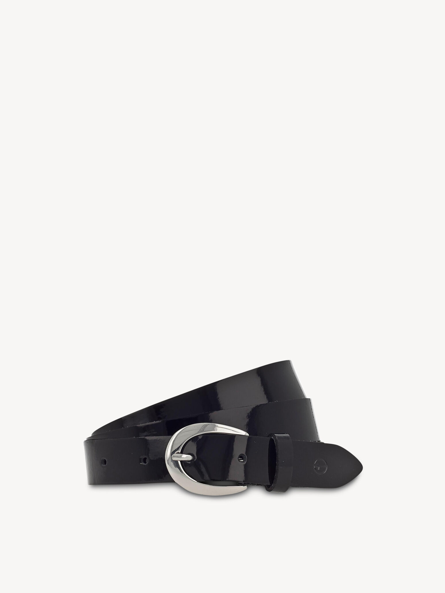 Ceinture en cuir - noir