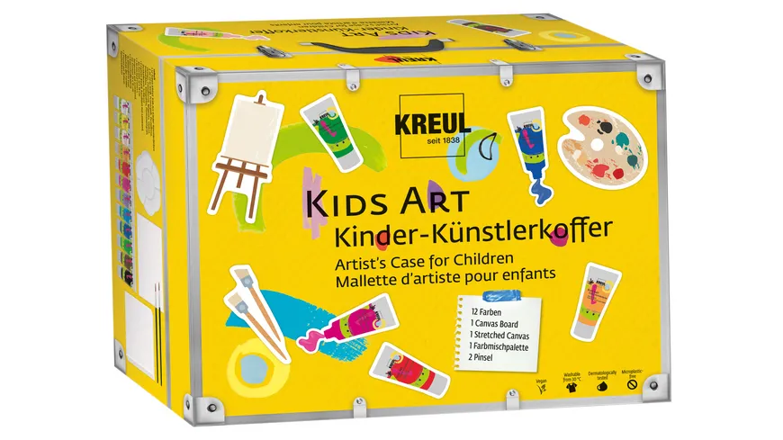 KREUL Kids Art Kinder-Künstlerkoffer