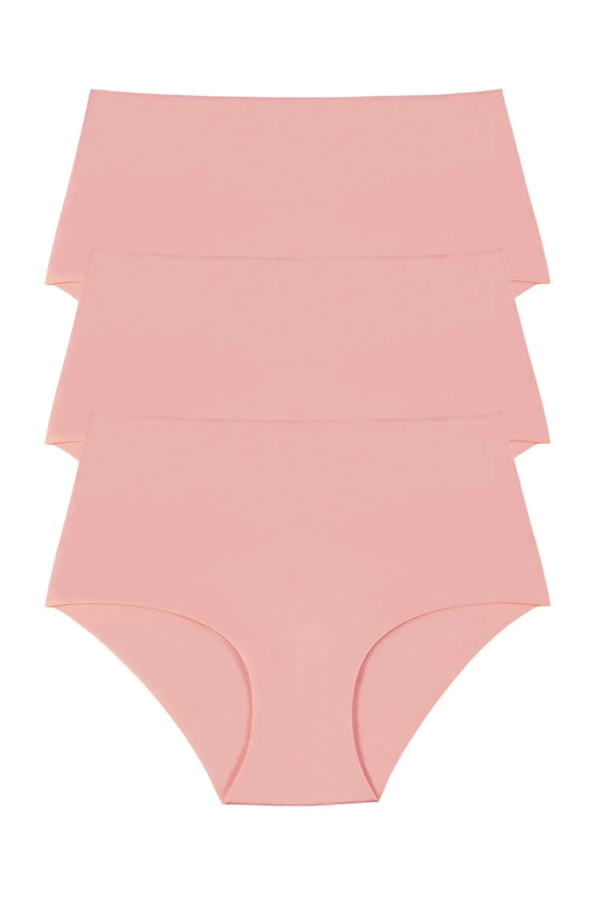 Sensu  Lasergeschnittene Höschen mit hoher Taille für Damen im 3er-Pack KTS2011