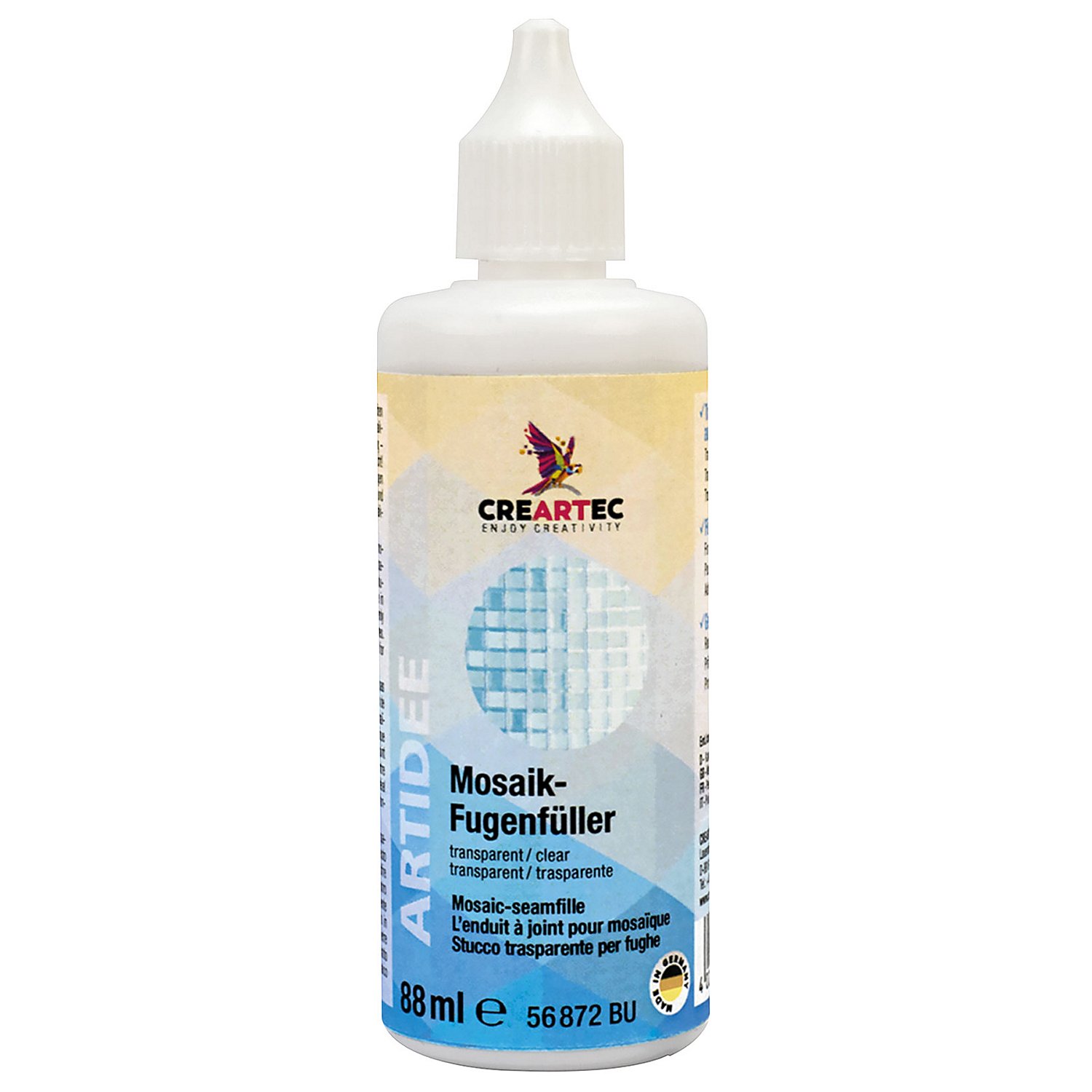 Mosaik-Fugenfüller, transparent, 88 ml